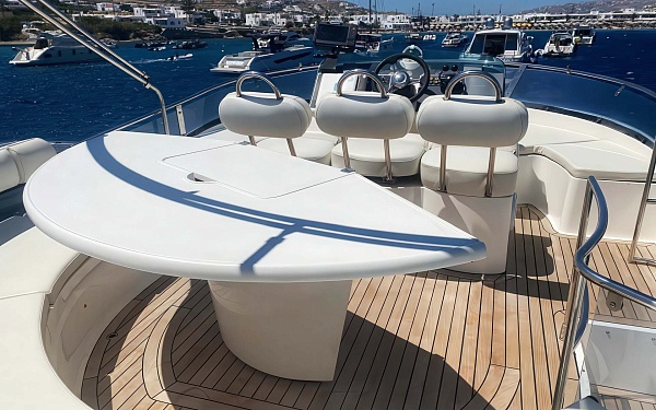 Аренда яхты Fairline Squadron 52 на Миконосе, Греция